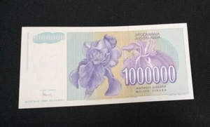 Yugoslavia 1000000 dinara 1993 UNC - Picture 1 of 2