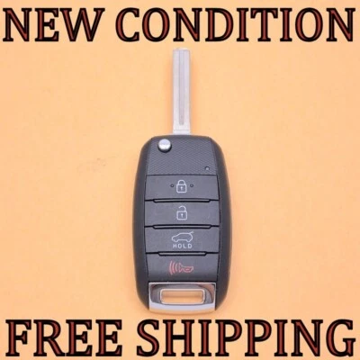 COMO NUEVO OEM 2014-2018 KIA SOUL LLAVE ABATIBLE MANDO A DISTANCIA OSLOKA-875T 95430-B2101 PSD1 Foto 1 de 4