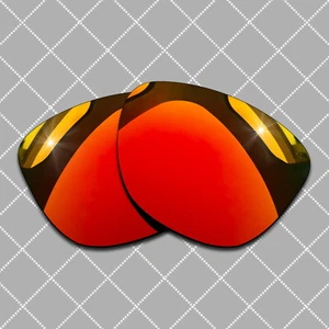 Lentes de repuesto polarizadas EZSwap para Oakley Frogskins OO9013 rojo brillante - Imagen 1 de 1
