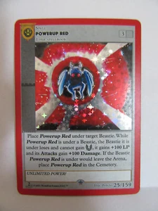Metazoo Cryptid Nation 2nd Edition Powerup Red Full Holo 25/159 Mint! - Picture 1 of 2
