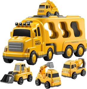 Construction Truck Boy Toys for 3-5 Year Old Toddlers - Toys for 3 4 5 6 7 Years - Picture 1 of 9