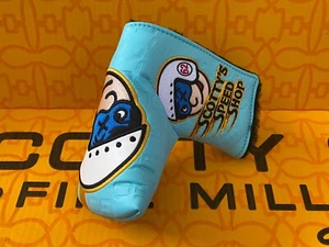 Scotty Cameron Johnny Racer Tiffany Limited Blue Mid Mallet Putter Headcover NEW - Picture 1 of 6
