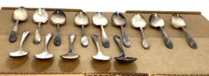 preowned, 14 tablespoons, , tudor plate, oneida, (tarnished) - Picture 1 of 5