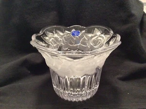  Ciotola Potpourri Vintage Studio Nova "Rosa d'Inverno" Cristallo di Piombo  - Foto 1 di 5