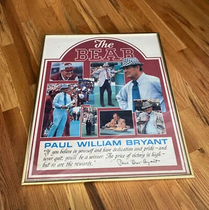 The Bear"" Paul William Bryant Estampado enmarcado | BAMA | Fotos de Judy Bryant 1981 - Imagen 1 de 12