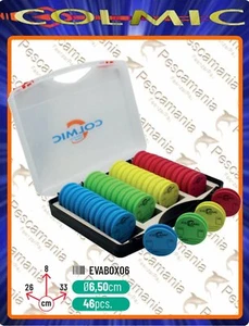 Colmic Eva Box scatola con rotolini surf casting travi cm Ø6,50 |46 pcs - Bild 1 von 1