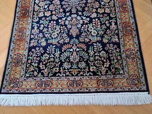 Teppich Orient Läufer Brücke Echt Seide Galerie - Bild 1 von 10
