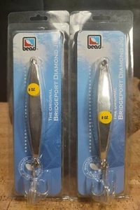 (2) Pack Bead D53JR D4X3JR 6/8oz Diamond Jigs Fishing Saltwater Bridgeport Lure - Picture 1 of 7