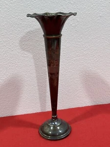 Antique ALVIN 925 Sterling Silver Engraved “MONTCLAIR CORPS 10-28-20” VASE 8 in - Picture 1 of 14