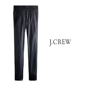 NUEVO J Crew Para Mujer Anyday Pantalón en Cuero Imitado Talla Pequeña - Imagen 1 de 8