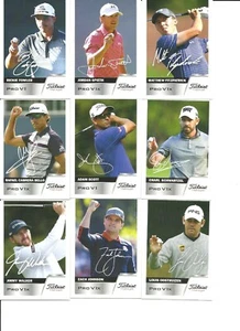 ZACH JOHNSON Very RARE 2017 Titleist Golf Card LIMITED PRINT PGA Tour MASTERS OP - Picture 1 of 4