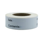  Sticker Labels Food Date Removable Let-overs Labeling Stickers