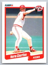 1990  Fleer #416 Norm Charlton Cincinnati Reds