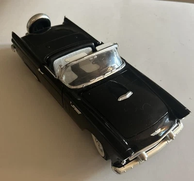 1990 Revell 1956 Ford Thunderbird Convertible Black 1/18 Scale Diecast - Image 1 of 4