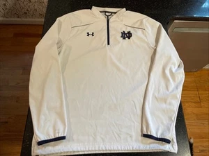Notre Dame Fighting Irish men’s medium Pullover Lightweight Jacket Under Armour - Picture 1 of 13