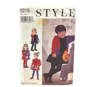Style 2218 Size 2-7 Children’s dresses Sewing pattern - Picture 1 of 2