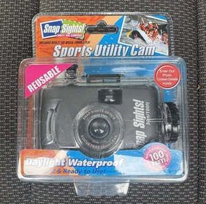 Snap Sights Underwater Film Camera, Waterproof to 100ft Reusable 35mm NIB Sealed - Picture 1 of 2