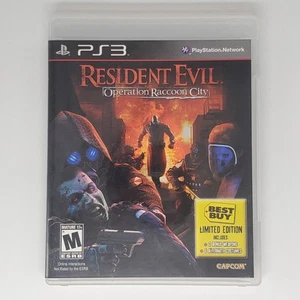 Resident Evil: Operation Raccoon City PlayStation 3 en caja original con manual probado funciona - Imagen 1 de 4