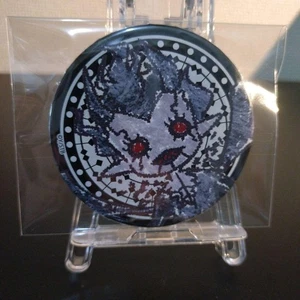 Black Clover Devil Can Badge Approx 65mm Waterproof Near Mint Condition - Picture 1 of 8