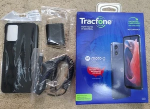 Moto G Play 2024 + 1yr Tracfone Service 1500Min/1500Texts/1500MB + Extras - Picture 1 of 2
