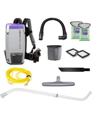Mochila aspiradora comercial con cable ProTeam Super Coach Pro 6 Foto 1 de 3