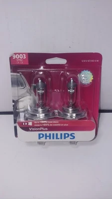 Philips Headlight Bulbs VisionPlus 2 Pack 9003VPB2 New. - Image 1 of 2