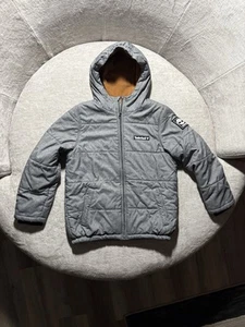 Timberland Youth Puffer Parka Jacket Boys Large  Fleece Lined Full Zip Hooded - Picture 1 of 10