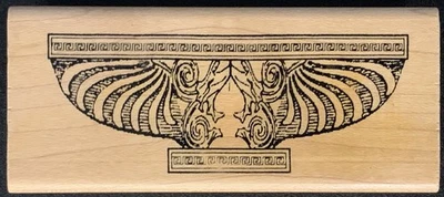 Estampadores Anónimos Arquitectura Antigua Llave Griega o Estampilla de Goma Egipcia Foto 1 de 3