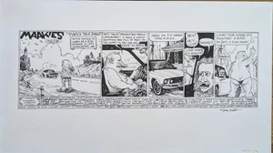 TONY MILLIONAIRE - Maakies STRIP - ORIGINAL ART - Tony's True Stories! - Picture 1 of 1