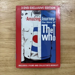 The Who – Amazing Journey: The Story Of The Who (DVD, 2007, 3 Disc) w/ Book - Picture 1 of 15