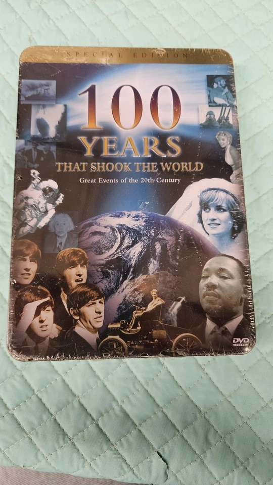 100 Years That Shook the World New Sealed Steelbook 7 Hours Of Footage  Foto 1 de 3