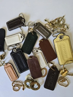  Coach lot of Hang Tag , Fob, Keychain, Charm   - Image 1 of 4