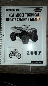 2007 Suzuki GSXR1000 VZR1800 RMZ450 New Model Technical Update Seminar Manual - Picture 1 of 1