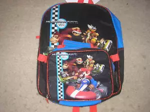 Zaino Lunchbox Mariokart Wii Super Mario Kart nuovo con etichetta - Foto 1 di 1