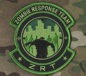 RESIDENT EVIL ZOMBIE OUTBREAK CITIZEN ID vêlkrö PATCH: ZRT Zombie Response Team - Picture 1 of 10