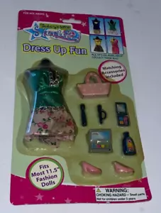 STARLETZ DRESS UP FUN SET (Fit Barbie Dolls) Greenbrier Intl (Circa 1990's) - Picture 1 of 2