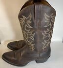 Ariat Heritage R Toe Western Boots 10002204 Brown Pull On Men’s Size 12 D