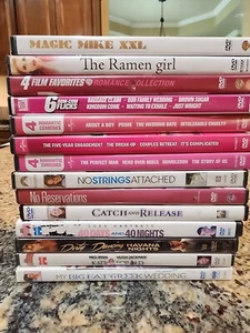 Large Lot of 31 Comedy, Rom Com, Chick Flicks Movies in 14 cases - Bild 1 von 1