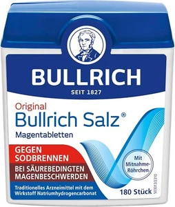 180 Tabletten Original Bullrich Salz Sodbrennen säurebedingten Magenbeschwerden - Bild 1 von 8
