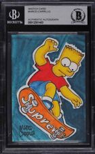 The Simpsons Bart Simpson Butterfinger Supreme Art Sketch Card 1/1 BAS