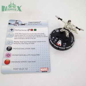 Heroclix Wolverine and the X-Men set Fantomex #042 ¡Figura rara con tarjeta! - Imagen 1 de 1