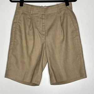 J. Crew 2024 High Rise Hose Short aus Stretch Leinenmischung Damengröße 2 - Bild 1 von 7
