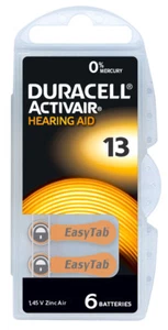 5 Blister Duracell Batterie Hörgerätebatterie DA 13 - Bild 1 von 1