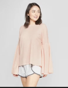 Top Exhilaration Waffle Sleepwear Top Medium - Picture 1 of 10