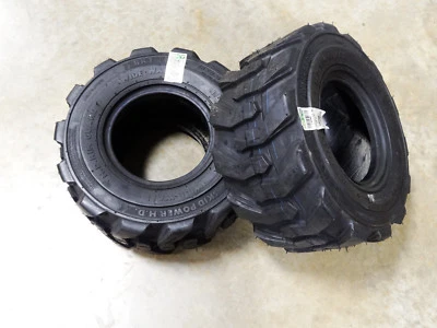 TWO 18X8.50-8 BKT Skid Power Compact Tractor Tires Heavy Duty Indstrl 8 ply R-4 - Image 1 of 3