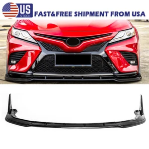 For Toyota Camry SE XSE 2018-2023 Front Bumper Spoiler Lip Splitter Winglet New - Picture 1 of 9
