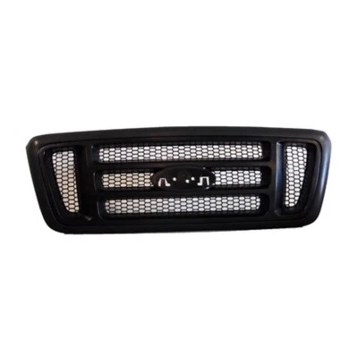 New Front Grille Fits For 2005-2008 Ford F-150 Plastic Textured Black XL Model Foto 1 de 2