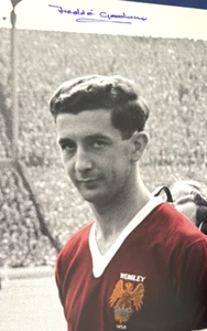 FREDDIE GOODWIN - EHEMALIGER MANCHESTER UNITED SPIELER - TOP SIGNIERTE FOTOGRAFIE - Bild 1 von 1