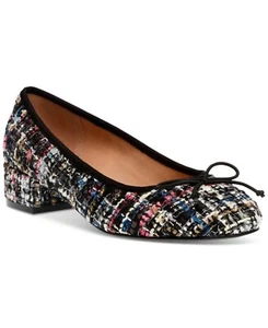 Steve Madden Women's Cherish Block-Heel Ballet Flats, Gray Multicolor Size 10M - Picture 1 of 7