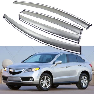 4x Car Window Visor Vent Deflector Sun/Rain Guards for Acura RDX 2013-2018 - Picture 1 of 8